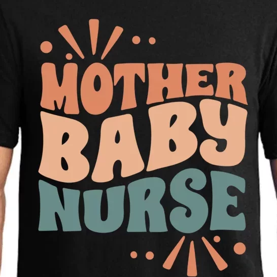 Mother Nurse MotherS Day Nurse Week Infants Nurse Mom Funny Gift Pajama Set