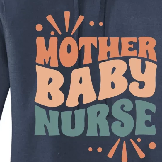 Mother Nurse MotherS Day Nurse Week Infants Nurse Mom Funny Gift Women's Pullover Hoodie