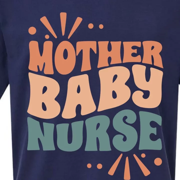 Mother Nurse MotherS Day Nurse Week Infants Nurse Mom Funny Gift Sueded Cloud Jersey T-Shirt