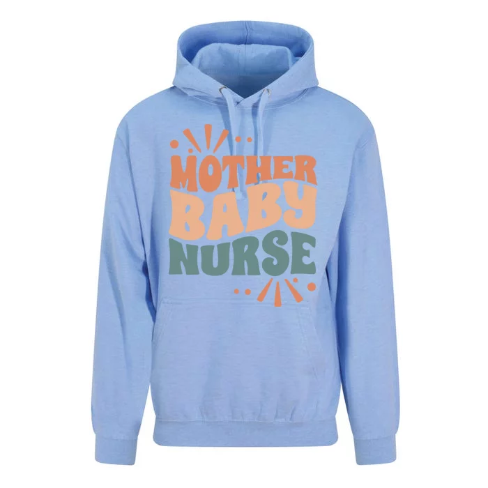 Mother Nurse MotherS Day Nurse Week Infants Nurse Mom Funny Gift Unisex Surf Hoodie