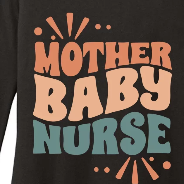 Mother Nurse MotherS Day Nurse Week Infants Nurse Mom Gift Womens CVC Long Sleeve Shirt