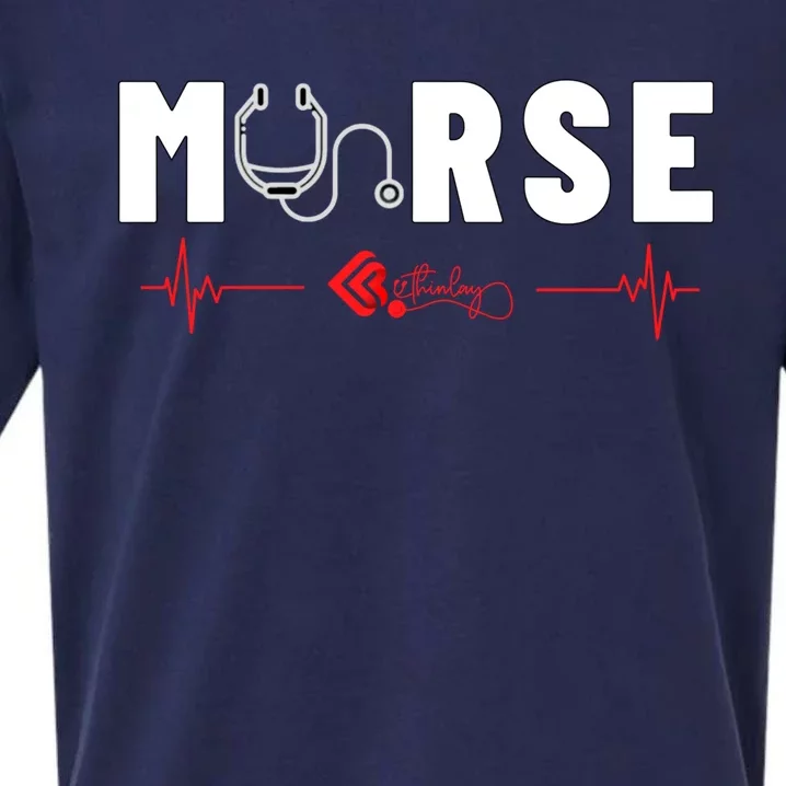 Male Nurse Murse Gift Sueded Cloud Jersey T-Shirt