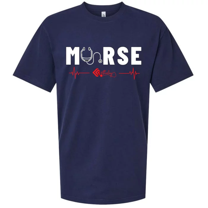 Male Nurse Murse Gift Sueded Cloud Jersey T-Shirt