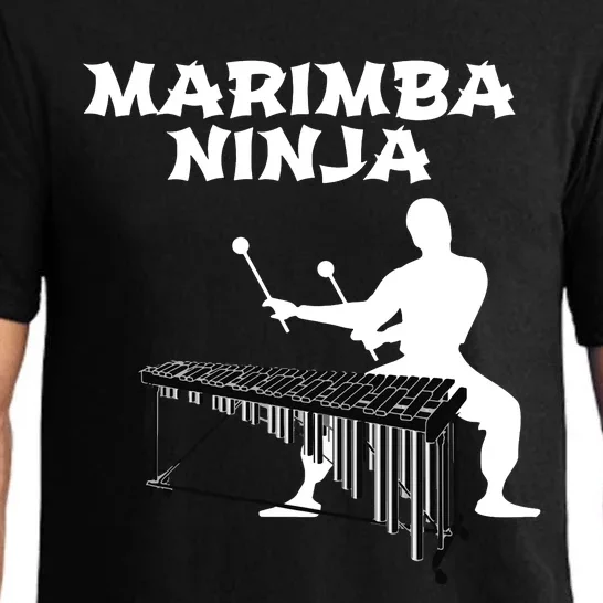 Marimba Ninja Marching Band Funny Percussion Pajama Set