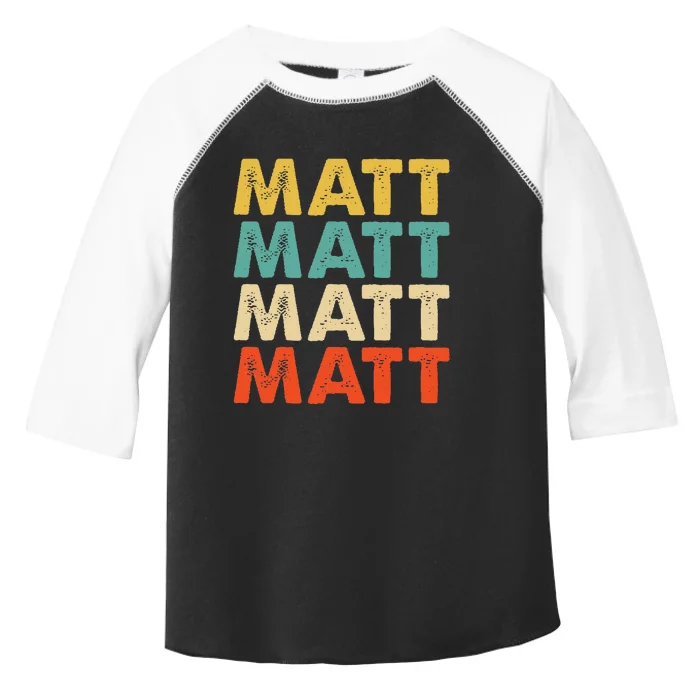 Matt Name Toddler Fine Jersey T-Shirt