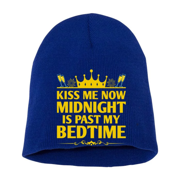 Me Now Midnight Happy New Year Couple Gift Nye Gift Short Acrylic Beanie