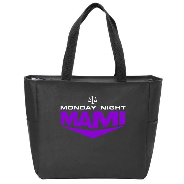 Monday Night Mami Zip Tote Bag