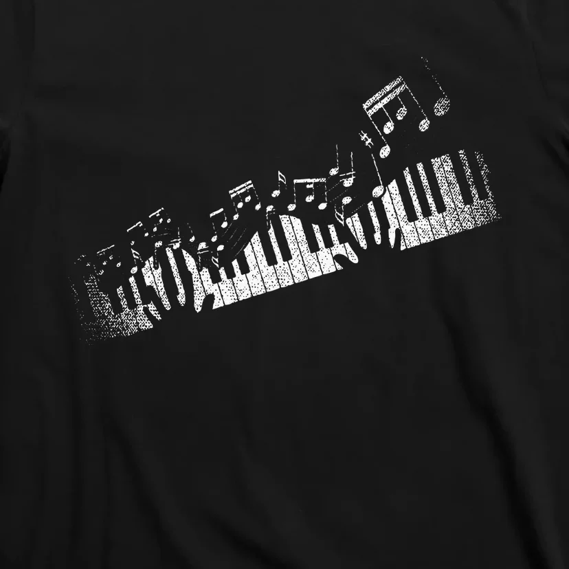 Music Notes Musical Instrument Pianist Gift Idea Piano T-Shirt