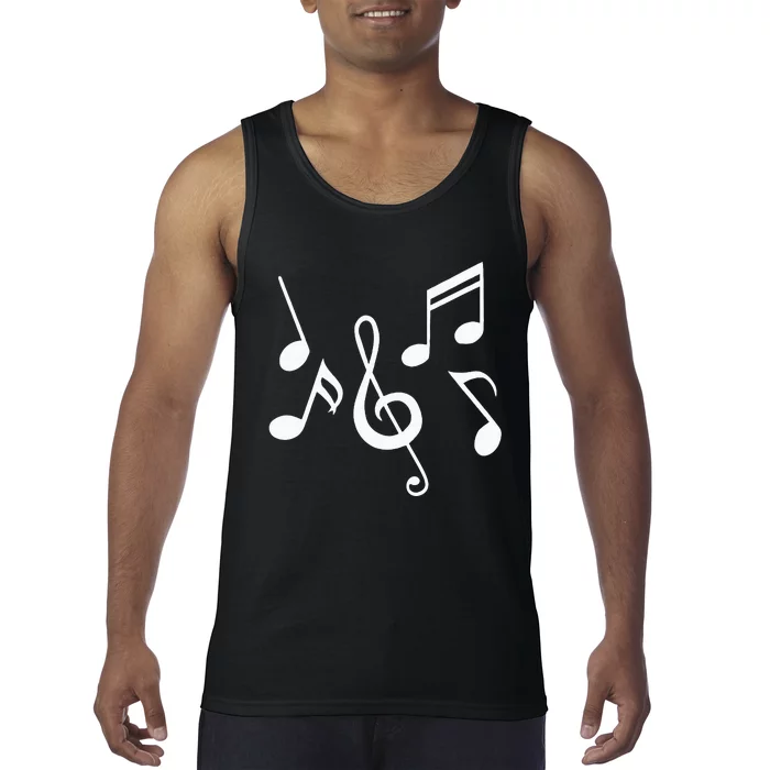 Music Notes Tank Top