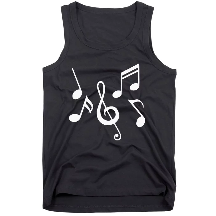 Music Notes Tank Top