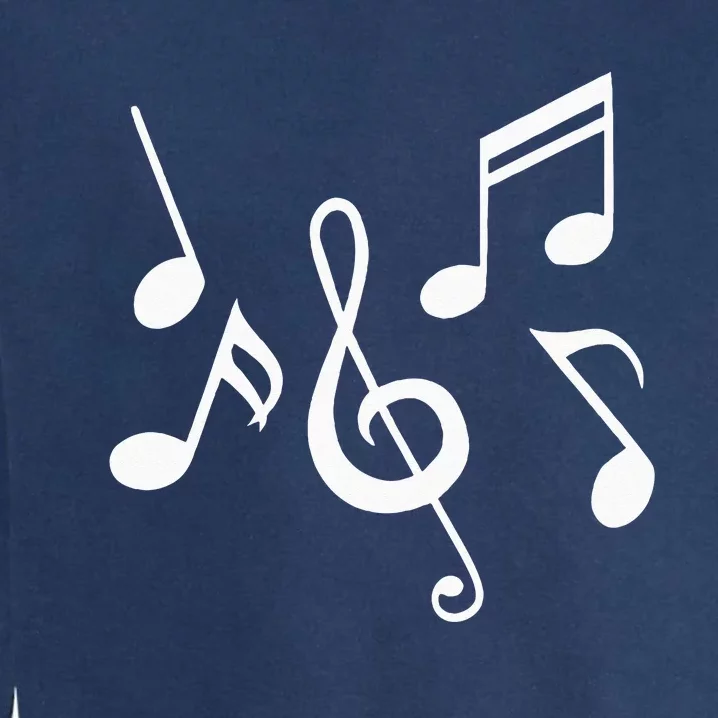 Music Notes Garment-Dyed Sweatshirt