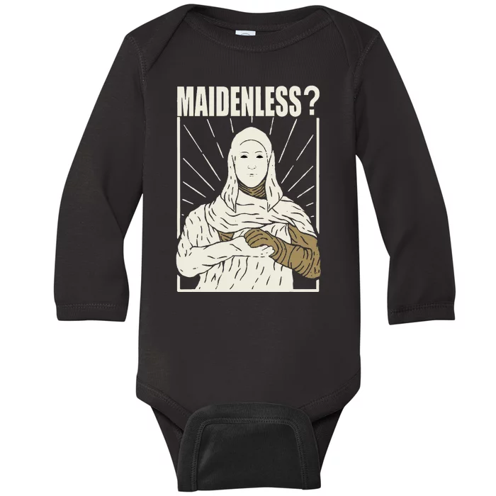 Maidenless No Maidens Baby Long Sleeve Bodysuit