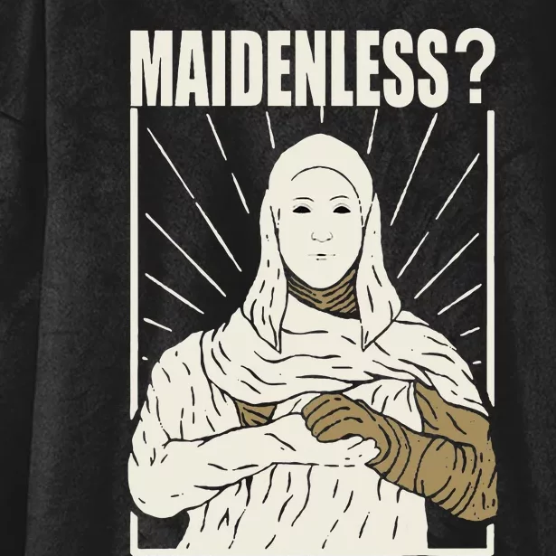 Maidenless No Maidens Hooded Wearable Blanket