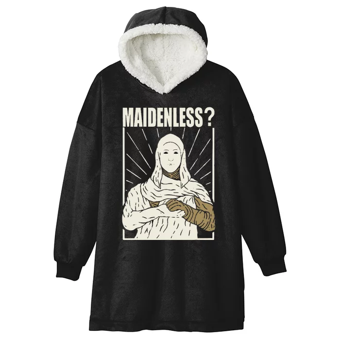 Maidenless No Maidens Hooded Wearable Blanket