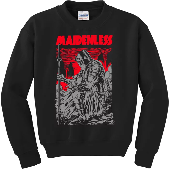 Maidenless | No Maidens Kids Sweatshirt