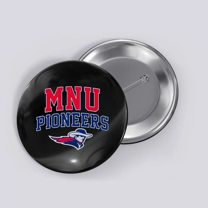 Midamerica Nazarene Mnu Pioneers Arch Vintage Button