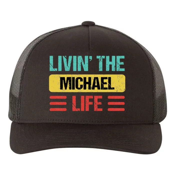 Michael Name Yupoong Adult 5-Panel Trucker Hat