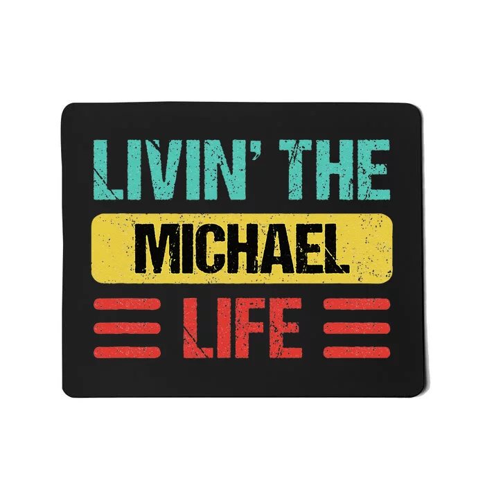 Michael Name Mousepad