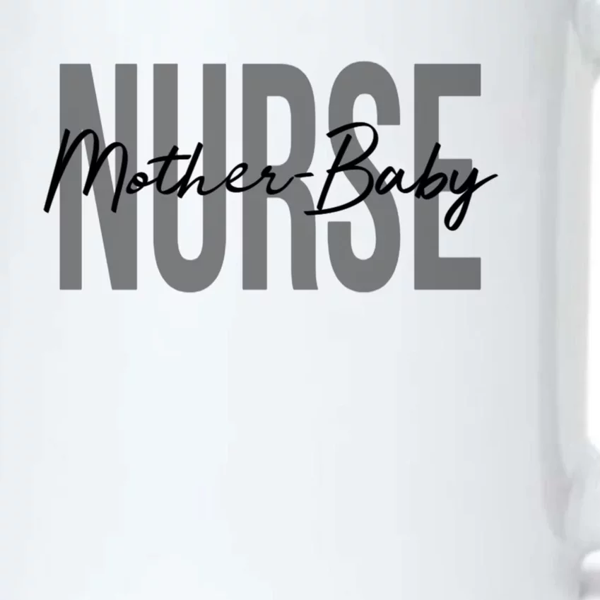 Mother Nurse Obstetric Feet Stethoscope Neonatal Cute Gift Black Color Changing Mug