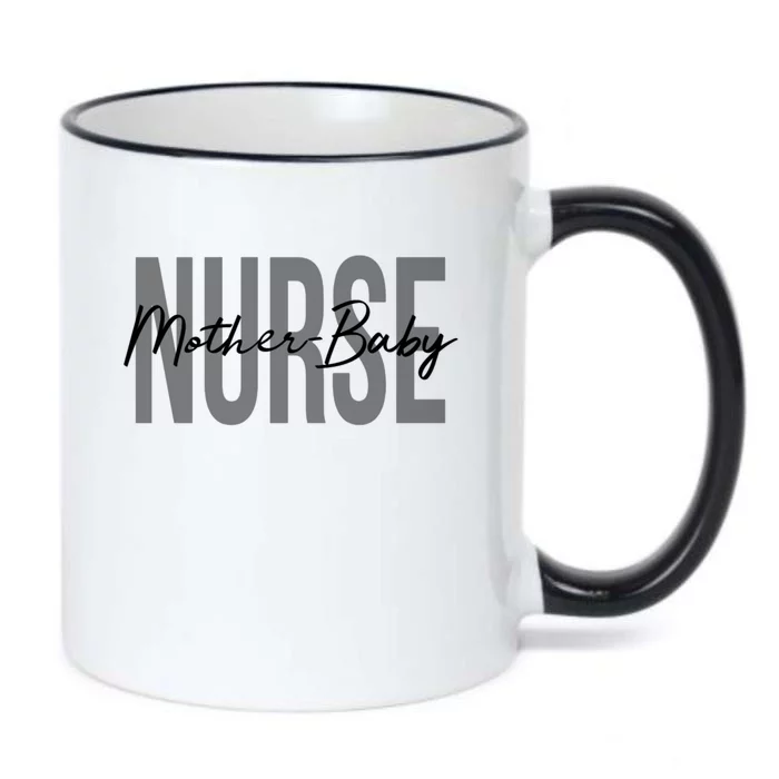 Mother Nurse Obstetric Feet Stethoscope Neonatal Cute Gift Black Color Changing Mug