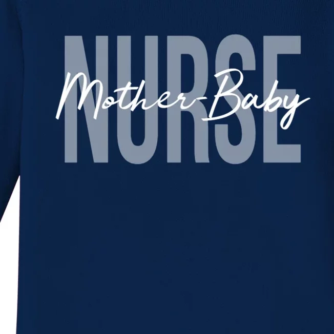 Mother Nurse Obstetric Feet Stethoscope Neonatal Cute Gift Baby Long Sleeve Bodysuit