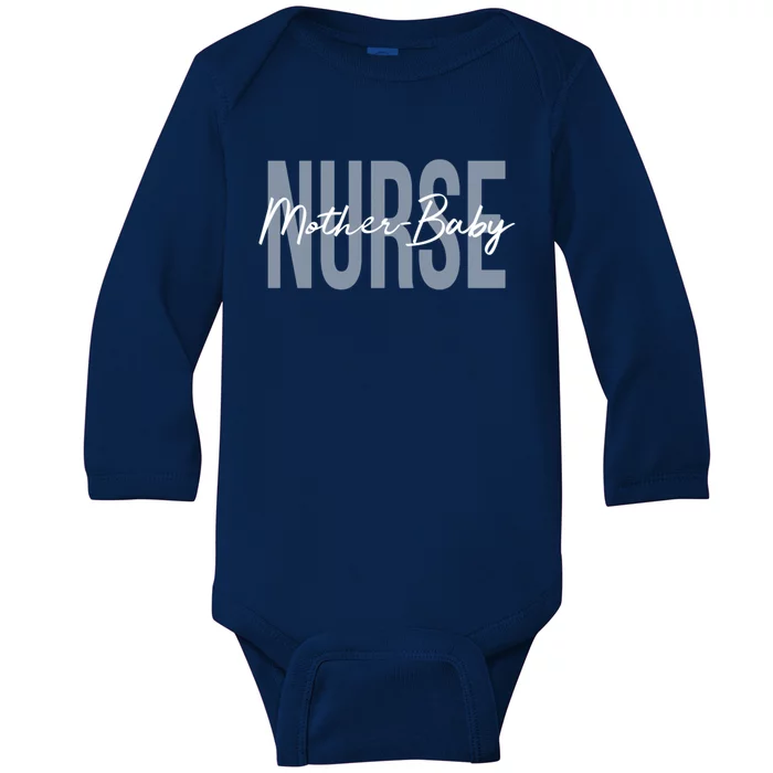 Mother Nurse Obstetric Feet Stethoscope Neonatal Cute Gift Baby Long Sleeve Bodysuit