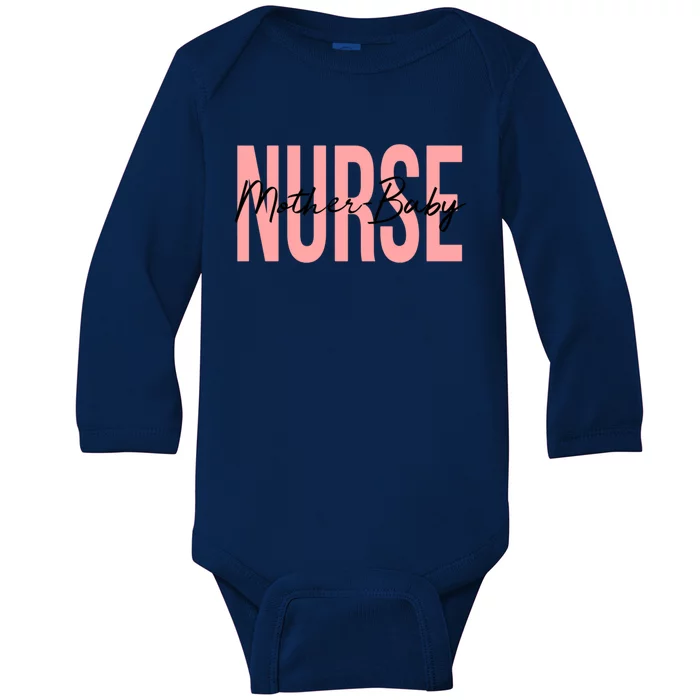 Mother Nurse Obstetric Feet Stethoscope Neonatal Gift Baby Long Sleeve Bodysuit