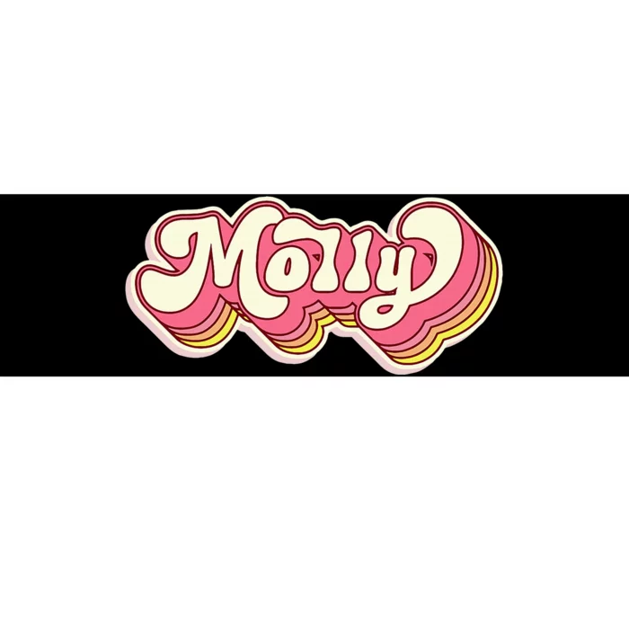 Molly Name Personalized First Name Surname Bumper Sticker