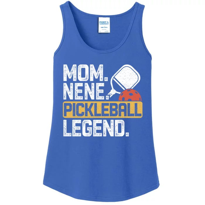 Mom Nene Pickleball Legend Vintage Gift Ladies Essential Tank