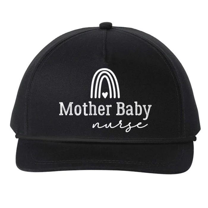 Mother Nurse Postpartum Miu Rn Mother Infant Gift Snapback Five-Panel Rope Hat