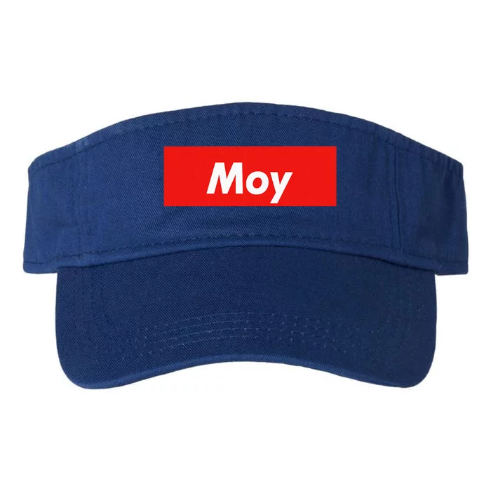 Moy Name Personalized Gift Idea For Moy Valucap Bio-Washed Visor