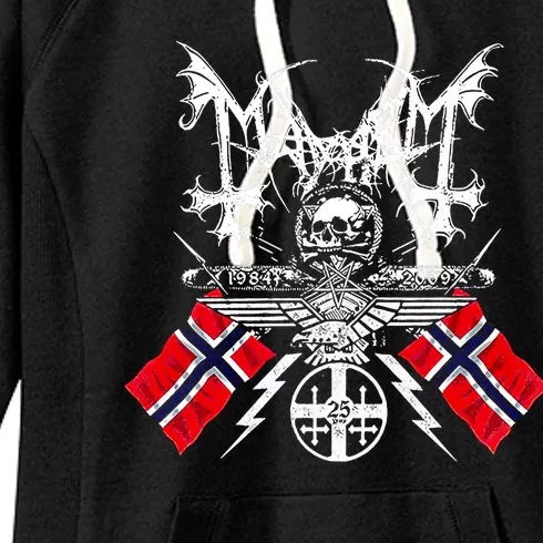 Mayhem Norway Rock Team Women's Fleece Hoodie