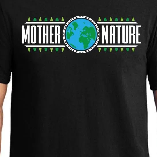 Mother Nature Save The Earth Day Conservation Planet Gift Pajama Set