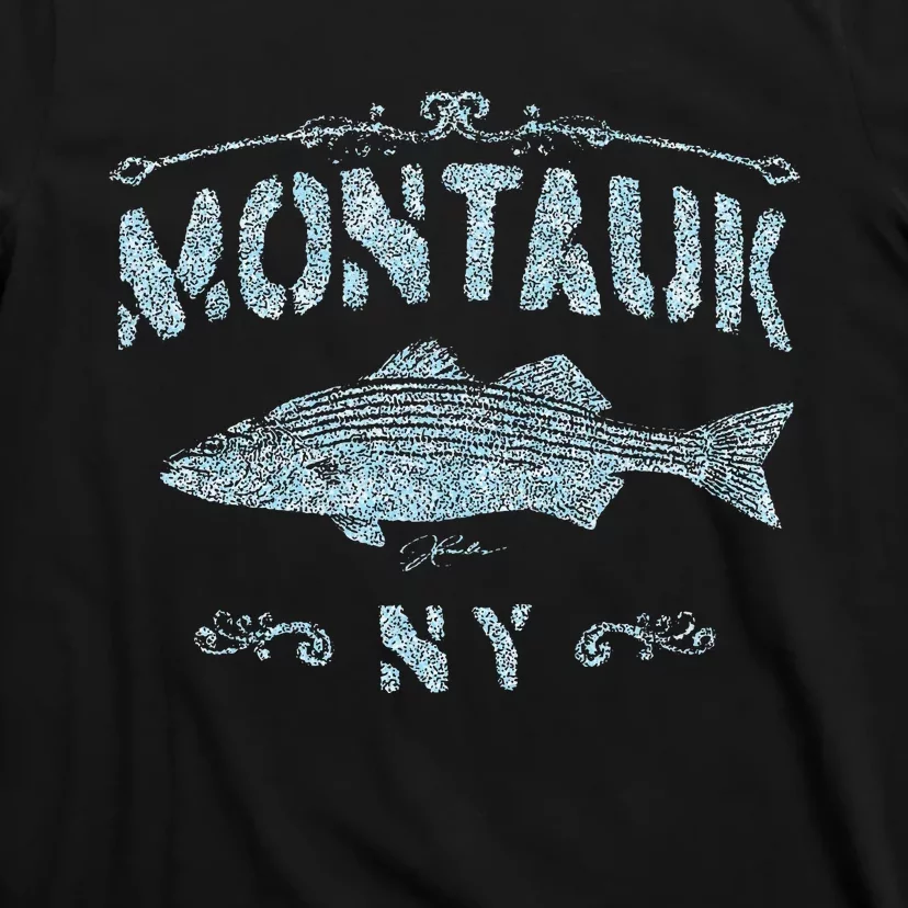 Montauk Ny Striped Bass T-Shirt