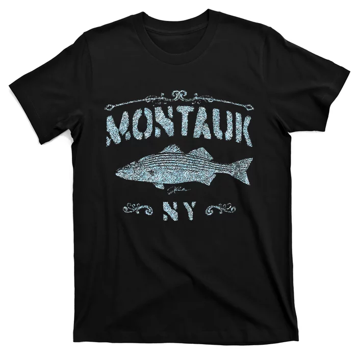 Montauk Ny Striped Bass T-Shirt