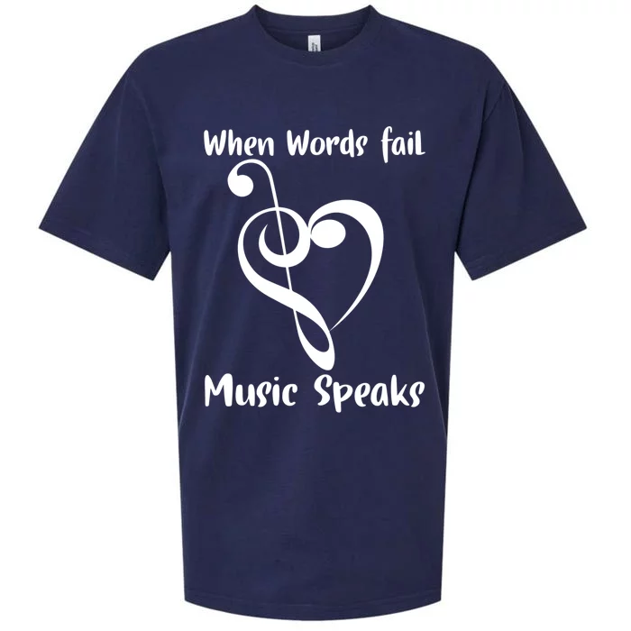 Musical Notes Symbol Gift For Musicians Loves Music Bb Life Sueded Cloud Jersey T-Shirt