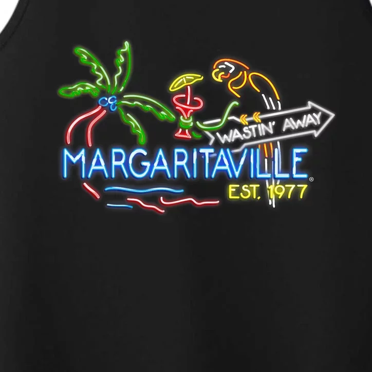 Margaritaville Neon Sign Performance Tank