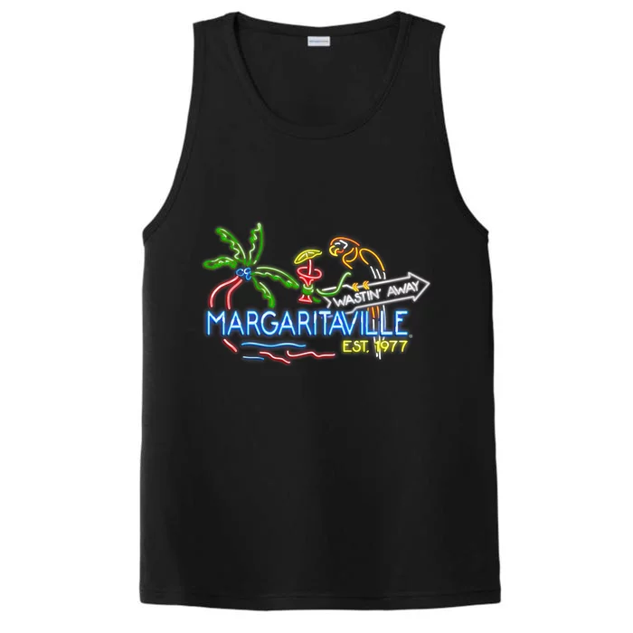 Margaritaville Neon Sign Performance Tank