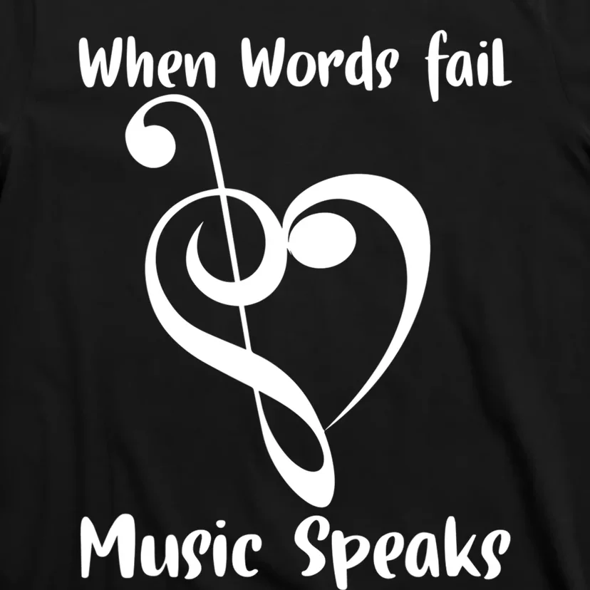 Musical Notes Symbol Gift for Musicians Loves Music Bb Life T-Shirt