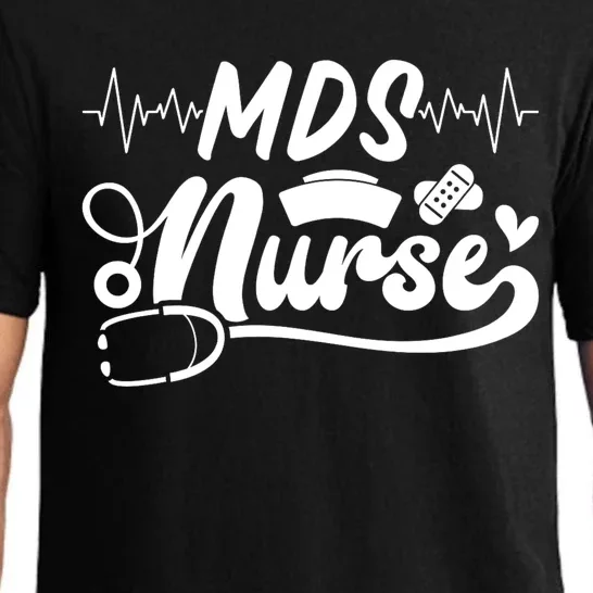 Mds Nurse Stethoscope Nurses Day Pajama Set