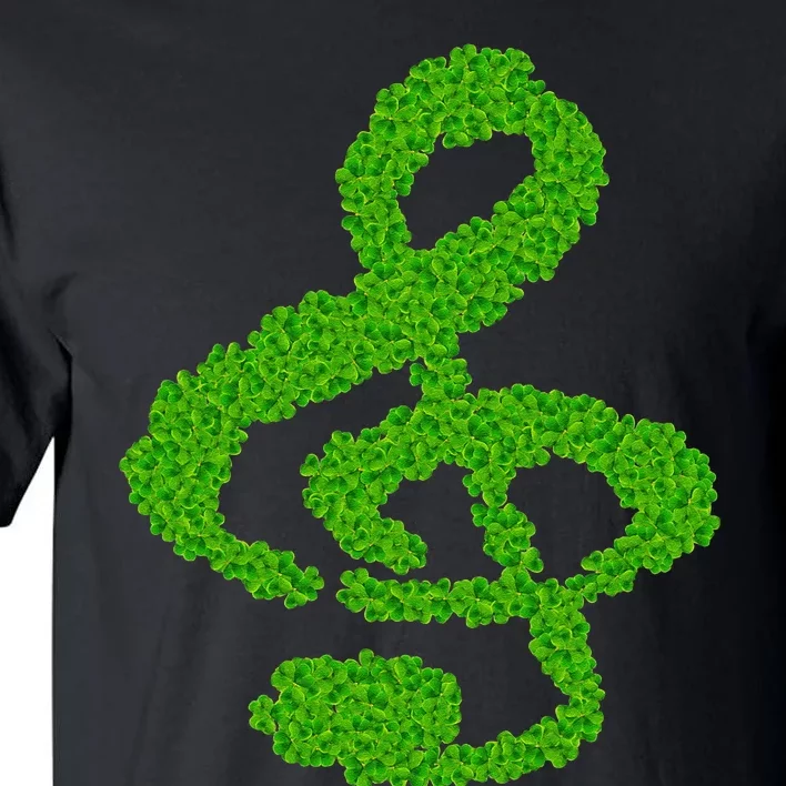 Music Note Shamrock Funny St. Saint Patrick's Day Tall T-Shirt