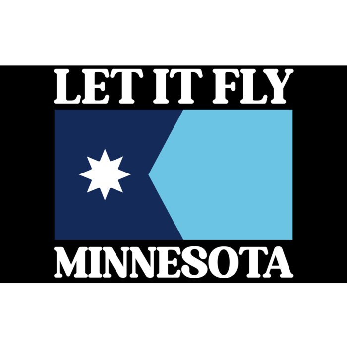 Minnesotas New State Flag Bumper Sticker