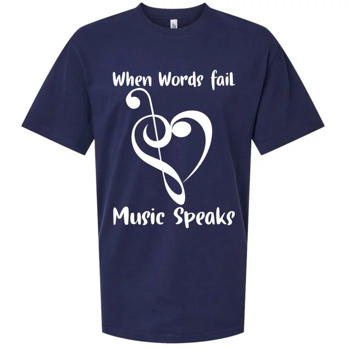 Musical Notes Symbol Gift For Musicians Loves Music Bb Life Sueded Cloud Jersey T-Shirt