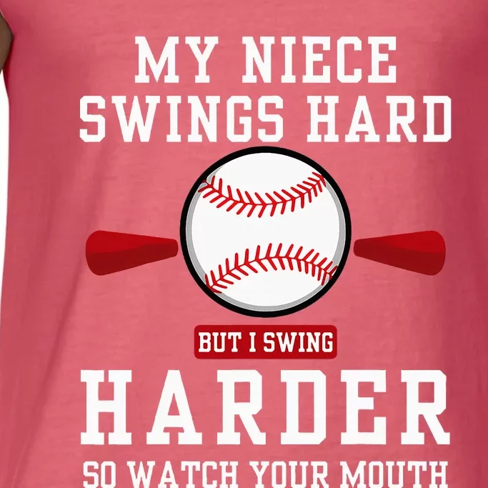 My Niece Swings Hard But I Swing Comfort Colors® Tank Top