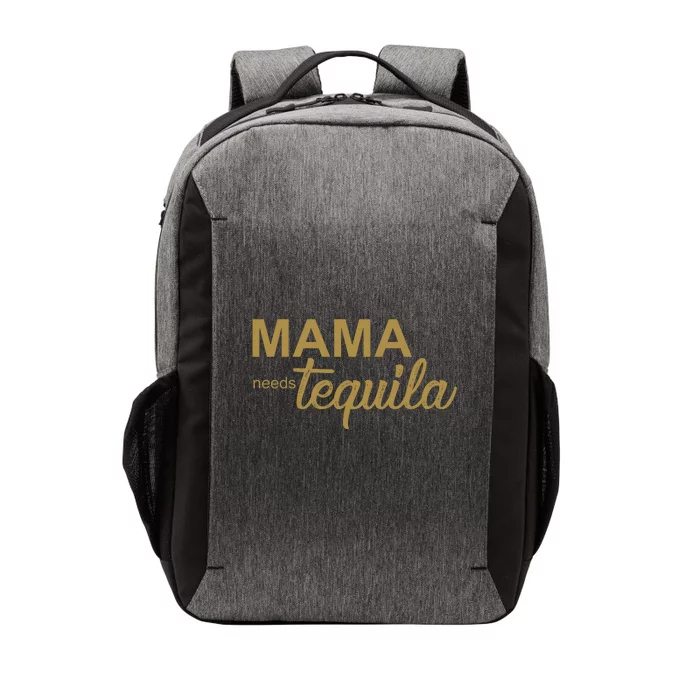 Mama Needs Tequila Funny Gift For Mom Vector Backpack