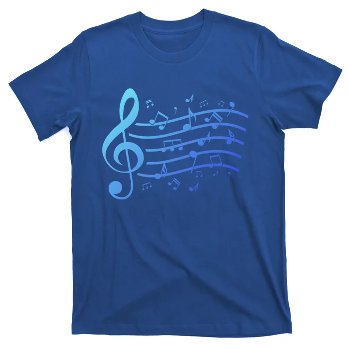 Music Notes Treble Clef Musician Gift Idea Music Meaningful Gift T-Shirt