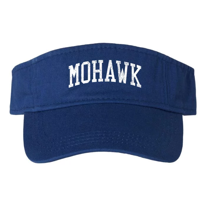 Mohawk NY Vintage Athletic Sports JS02 Valucap Bio-Washed Visor