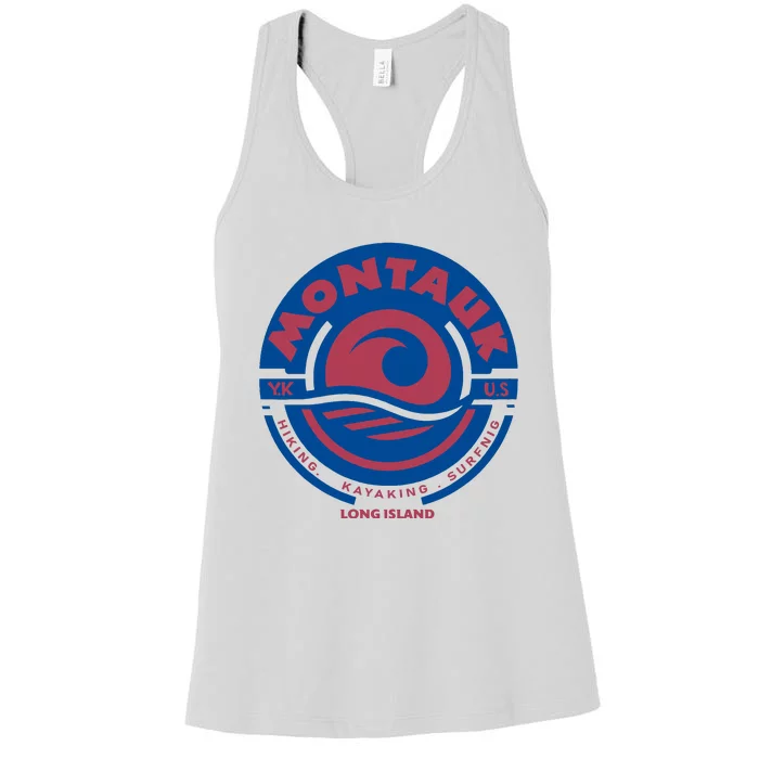 Montauk New York Women's Racerback Tank