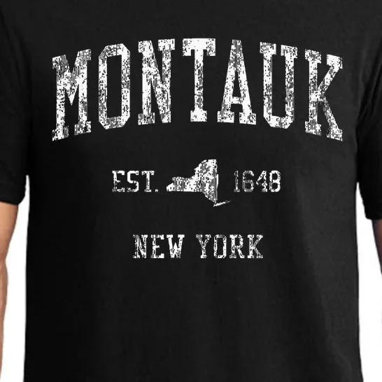 Montauk New York Ny Pajama Set