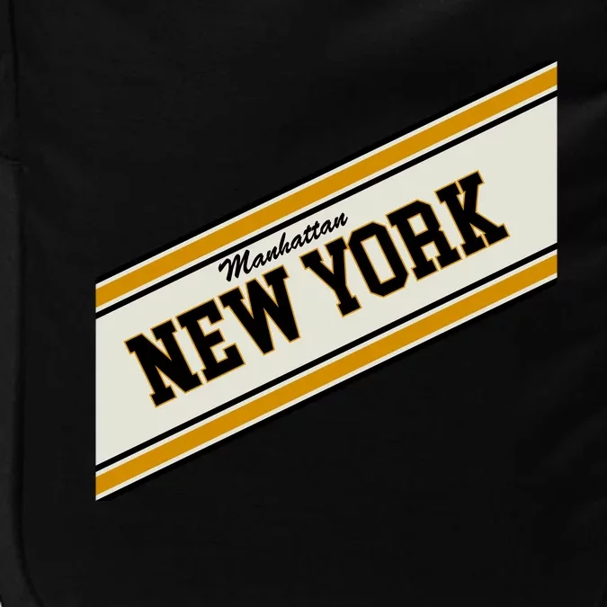 Manhattan New York Varsity Logo Impact Tech Backpack